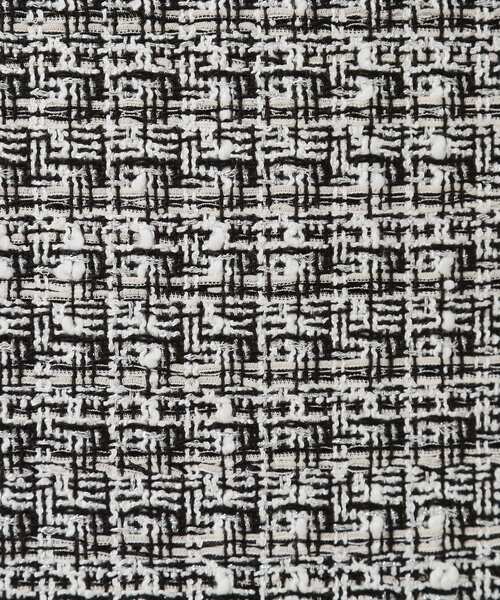 COUP DE CHANCE（クードシャンス）の「【日本製／セットアップ】ファンシーツィードのセミAラインスカート（スカート・レディース・ブラック系3/ホワイト系その他4/ブルー系8/ネイビー系3・36/38/40/42）」の20枚目の写真