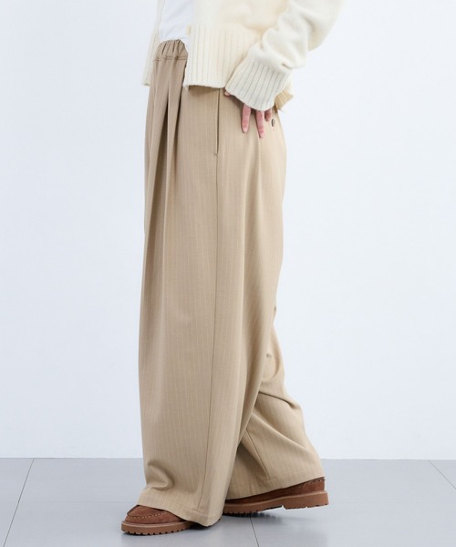 セール】BARNYARDSTORM / 裏起毛タックイージーパンツ / マシン