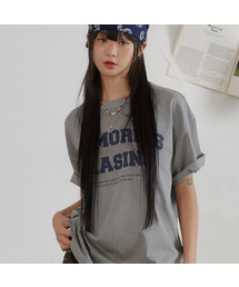 BUBBLPIECE（バブルピース）の「16-count Memories Pigment T-shirt_Light Gray（Tシャツ/カットソー）」