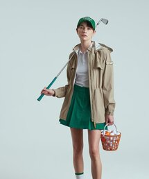 CORNER GREEN（コーナーグリーン）の「バディウーマンゴルフレインジャケット[ベージュ] WGJ2BEI（ナイロンジャケット）」