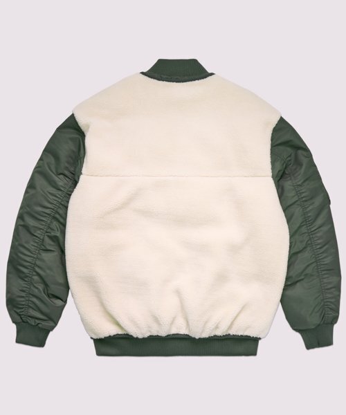 CORALIAN(コラリアン)の「フリースグースダウンボンバージャケット(ブルゾン・メンズ・その他・S/M/L/2XL/XL/4XL/5XL/6XL/XS/3XL)」の2枚目の写真