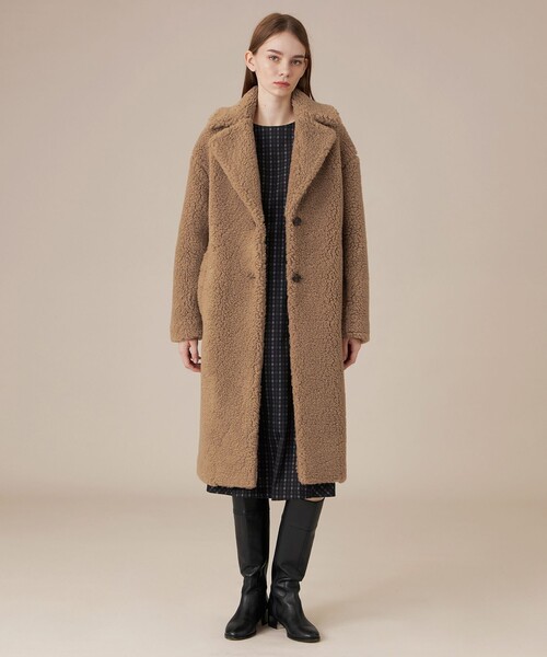 MACKINTOSH LONDON（マッキントッシュ ロンドン）の「プリントチェックワンピース（ワンピース・レディース・ブラウン/ブラック・38/40）」の12枚目の写真