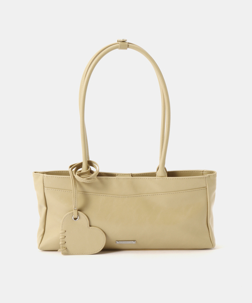 JOINT WORKS（ジョイントワークス）の「fennec /フェネック BASH CHARM BAG（ハンドバッグ・レディース・ベージュ/ブラック・FREE）」の2枚目の写真