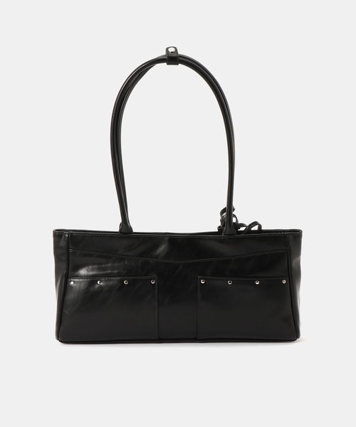 JOINT WORKS（ジョイントワークス）の「fennec /フェネック BASH CHARM BAG（ハンドバッグ・レディース・ベージュ/ブラック・FREE）」の4枚目の写真