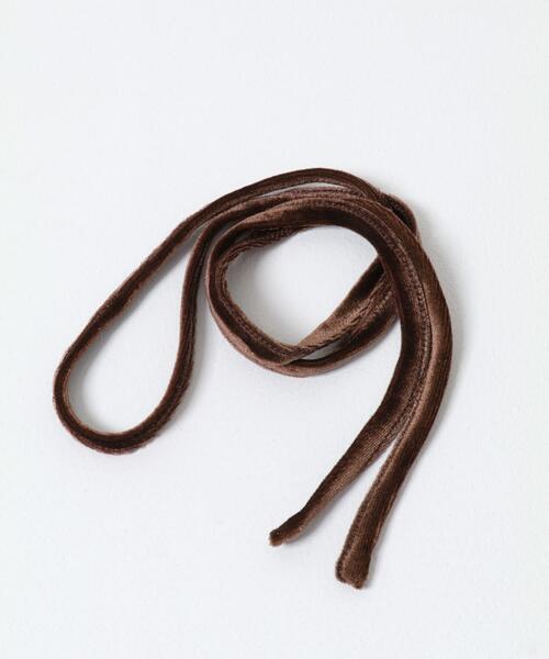 SENSE OF PLACE by URBAN RESEARCH（センスオブプレイスバイアーバンリサーチ）の「ドットシシュウベロアワンピース（ワンピース・レディース・ブラック/ブラウン・S/ONE）」の22枚目の写真