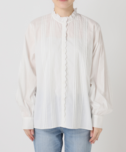 レースフリルブラウス（シャツ/ブラウス）｜Spick & Span（スピック