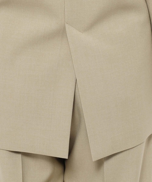 mysty woman（ミスティウーマン）の「ピークドラペルジャケット 636937（テーラードジャケット・レディース・ベージュ系その他/ベージュ/ネイビー・FREE）」の6枚目の写真