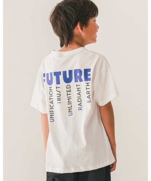 jeans-b(ジーンズベー)の「ジーンズベー URBANTシャツ(Tシャツ/カットソー・キッズ・アイボリー/ブラック/オフホワイト・140cm/150cm/160cm/130cm)」の9枚目の写真