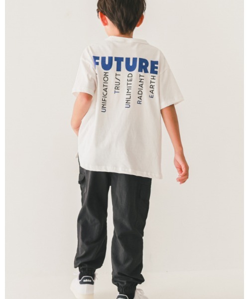 jeans-b(ジーンズベー)の「ジーンズベー URBANTシャツ(Tシャツ/カットソー・キッズ・アイボリー/ブラック/オフホワイト・140cm/150cm/160cm/130cm)」の10枚目の写真