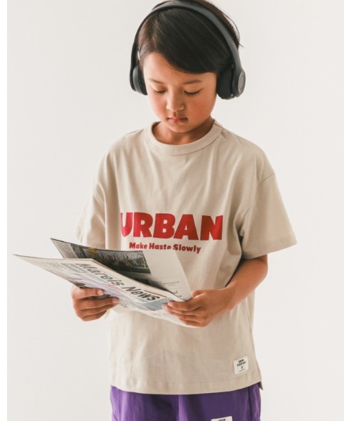 jeans-b(ジーンズベー)の「ジーンズベー URBANTシャツ(Tシャツ/カットソー・キッズ・アイボリー/ブラック/オフホワイト・140cm/150cm/160cm/130cm)」の14枚目の写真