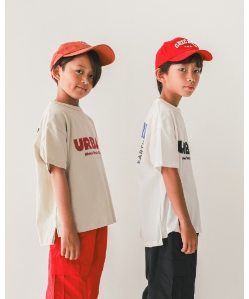 jeans-b(ジーンズベー)の「ジーンズベー URBANTシャツ(Tシャツ/カットソー・キッズ・アイボリー/ブラック/オフホワイト・140cm/150cm/160cm/130cm)」の19枚目の写真