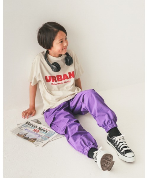 jeans-b(ジーンズベー)の「ジーンズベー URBANTシャツ(Tシャツ/カットソー・キッズ・アイボリー/ブラック/オフホワイト・140cm/150cm/160cm/130cm)」の20枚目の写真