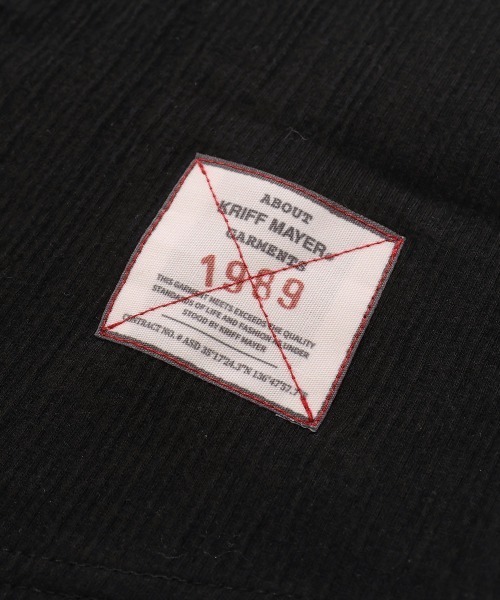 KRIFF MAYER Lady's Collection（クリフメイヤーレディースコレクション）の「楊柳カットソーワンピース（Tシャツ/カットソー・レディース・レンガ/ブラック/サックスブルー/ナチュラル・MEDIUM/LARGE）」の19枚目の写真