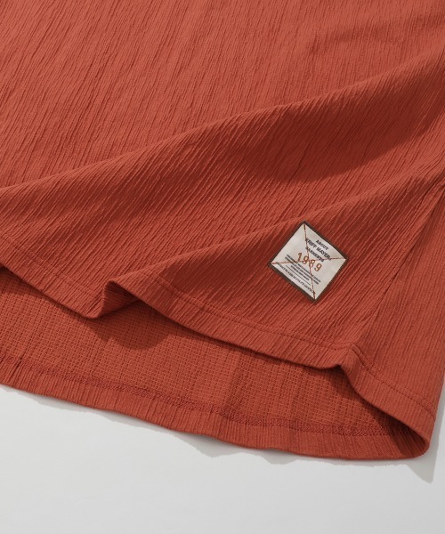 KRIFF MAYER Lady's Collection（クリフメイヤーレディースコレクション）の「楊柳カットソーワンピース（Tシャツ/カットソー・レディース・レンガ/ブラック/サックスブルー/ナチュラル・MEDIUM/LARGE）」の20枚目の写真
