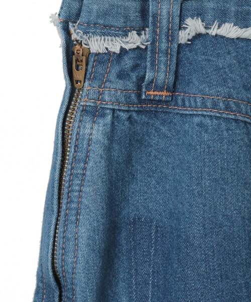 CURRENTAGE(カレンテージ)の「Denim Skirt(デニムスカート・レディース・インディゴブルー/ホワイト・1/2)」の20枚目の写真