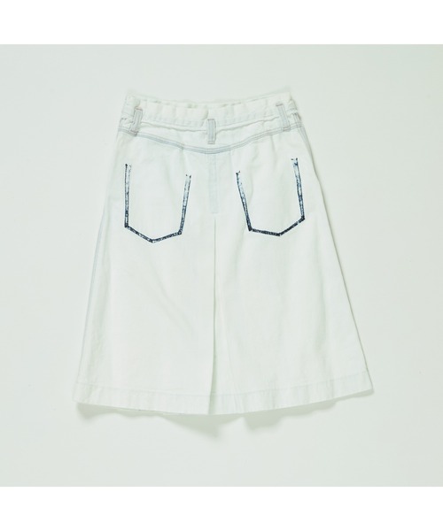 CURRENTAGE(カレンテージ)の「Denim Skirt(デニムスカート・レディース・インディゴブルー/ホワイト・1/2)」の13枚目の写真
