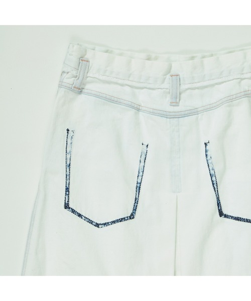 CURRENTAGE(カレンテージ)の「Denim Skirt(デニムスカート・レディース・インディゴブルー/ホワイト・1/2)」の14枚目の写真