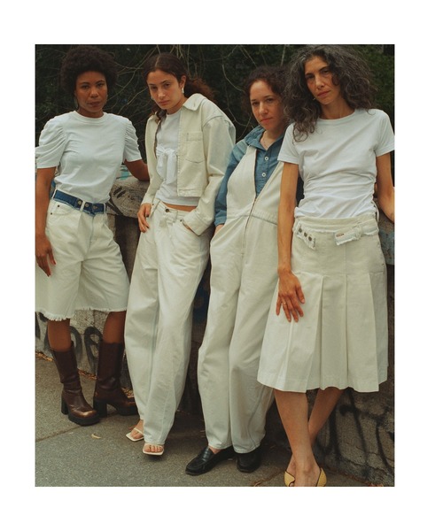 CURRENTAGE(カレンテージ)の「Denim Skirt(デニムスカート・レディース・インディゴブルー/ホワイト・1/2)」の15枚目の写真
