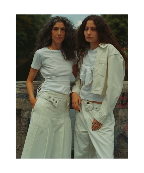 CURRENTAGE(カレンテージ)の「Denim Skirt(デニムスカート・レディース・インディゴブルー/ホワイト・1/2)」の16枚目の写真