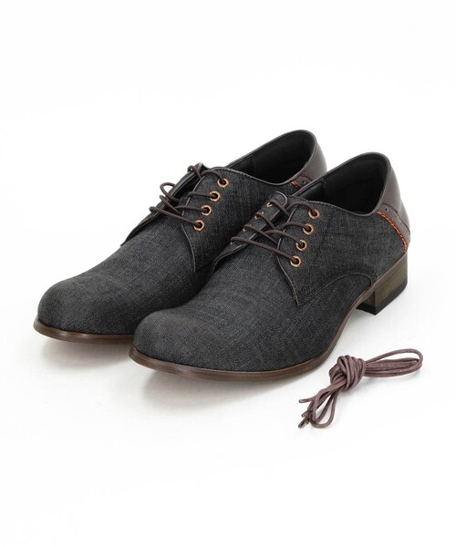 HIDEAWAYS NICOLE（ハイダウェイニコル）の「アラカルトダービーシューズ（その他シューズ・メンズ・ブラック/ライトグレー/ネイビー・25.5cm/26.5cm/27.5cm）」の3枚目の写真