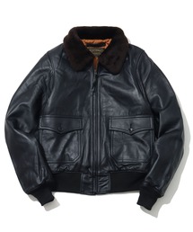 【HOUSTON/ヒューストン】G-1 LEATHER JACKET/G-1レザージャケット