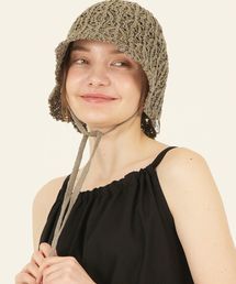 THE-ABON（エイボン）の「ビーチオカネットバケットハットカーキ（ハット）」