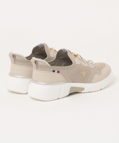 le coq sportif（ルコックスポルティフ）の「【le coq sportif】LCS ロワール（スニーカー・レディース・ベージュ・23.0cm/23.5cm/24.0cm/24.5cm/22.5cm）」の2枚目の写真