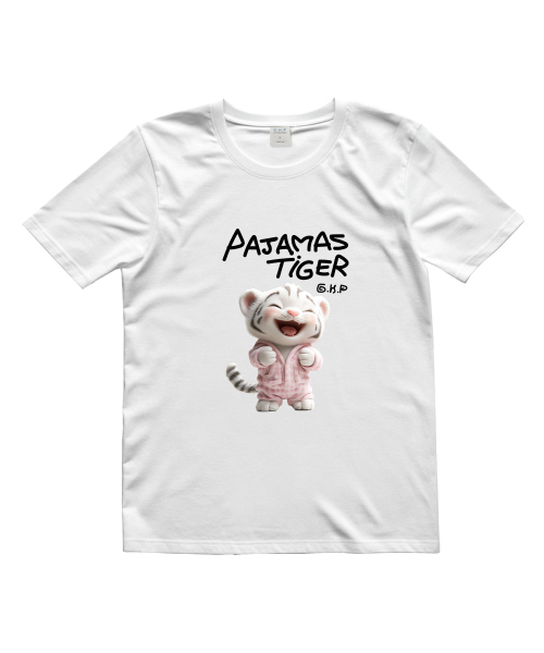 ONEHUNDREDPERCENT FOR WOMAN(ワンハンドレッドパーセントフォーウーマン)の「OHPxHARMONIAパジャマタイガーウーマンベーシック半袖(Tシャツ/カットソー・レディース・その他・S/M)」の6枚目の写真