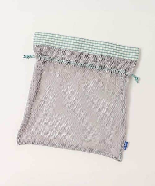 Bleu Bleuet（ブルーブルーエ）の「巾着3WAYメッシュトート（トートバッグ・レディース・ベージュ/オフホワイト/ブラウン/グリーン・FREE）」の14枚目の写真