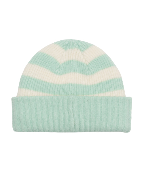 AMESWORLDWIDE(アメスワールドワイド)の「HAIRY STRIPE GLOVES & BEANIE SET MINT(ニットキャップ/ビーニー・レディース・その他・FREE)」の3枚目の写真