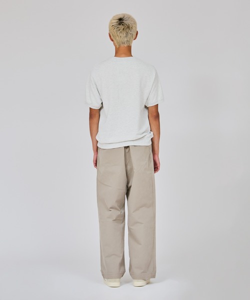 Champion（チャンピオン）の「【Champion/チャンピオン】メンズ ベーシック ショートスリーブクルーネックスウェットシャツ（スウェット・メンズ・グレー/ブラック系その他/オートミール/ダークブルー・X-LARGE/LARGE/MEDIUM）」の7枚目の写真