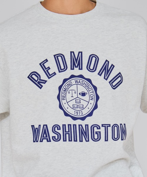 Champion（チャンピオン）の「【Champion/チャンピオン】メンズ ベーシック ショートスリーブクルーネックスウェットシャツ（スウェット・メンズ・グレー/ブラック系その他/オートミール/ダークブルー・X-LARGE/LARGE/MEDIUM）」の8枚目の写真