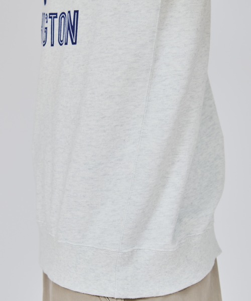 Champion（チャンピオン）の「【Champion/チャンピオン】メンズ ベーシック ショートスリーブクルーネックスウェットシャツ（スウェット・メンズ・グレー/ブラック系その他/オートミール/ダークブルー・X-LARGE/LARGE/MEDIUM）」の10枚目の写真