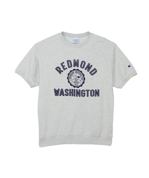Champion（チャンピオン）の「【Champion/チャンピオン】メンズ ベーシック ショートスリーブクルーネックスウェットシャツ（スウェット・メンズ・グレー/ブラック系その他/オートミール/ダークブルー・X-LARGE/LARGE/MEDIUM）」の11枚目の写真
