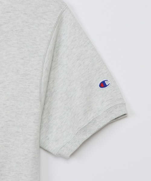 Champion（チャンピオン）の「【Champion/チャンピオン】メンズ ベーシック ショートスリーブクルーネックスウェットシャツ（スウェット・メンズ・グレー/ブラック系その他/オートミール/ダークブルー・X-LARGE/LARGE/MEDIUM）」の15枚目の写真