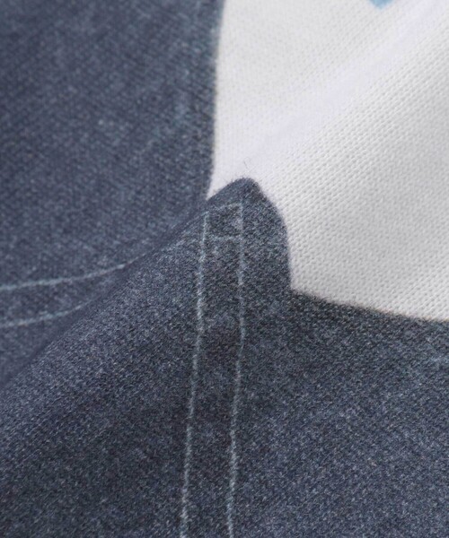 SLAP SLIP BABY（スラップスリップベビー）の「アニマルクマさんストライプサロペット重ね着風プリントロンパースベビー(60~80cm)（ロンパース・キッズ・ネイビー/ブルー・60cm/70cm/80ｃｍ）」の14枚目の写真