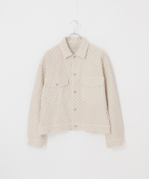 Deux Allures / ドゥ アリュール Lattice-Wave トラッカージャケット