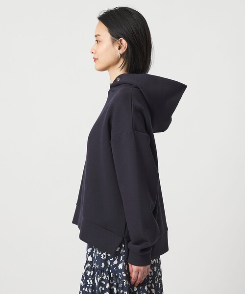 A DAY IN THE LIFE UNITED ARROWS(アデイインザライフユナイテッドアローズ)の「ダンボールニット パーカー<A DAY IN THE LIFE>(パーカー・レディース・ネイビー/シャーベット/グレー系・FREE)」の8枚目の写真