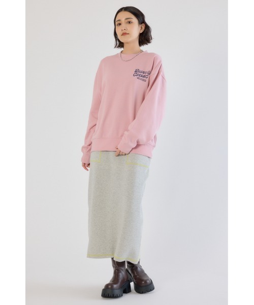 RODEO CROWNS WIDE BOWL（ロデオクラウンズワイドボウル）の「Dangling Charmsスウェット（スウェット・レディース・杢グレー/イエロー/ライトピンク/ブラック・MEDIUM/LARGE）」の15枚目の写真