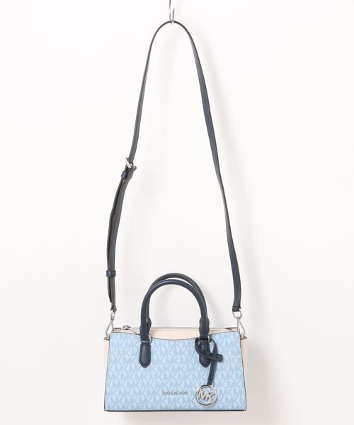 MICHAEL KORS(マイケルコース)の「ARDEN SM TZ MSGR クロスボディ(ショルダーバッグ・レディース・ブルー系その他・FREE)」の1枚目の写真