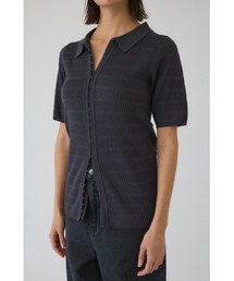 RIM.ARK（リムアーク）の「Hook design fit tops ホックデザインフィットトップス（ニット/セーター）」