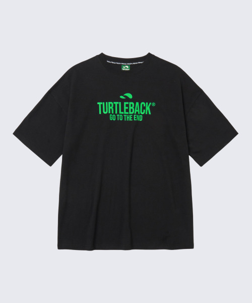 TURTLEBACK(タートルバック)の「ゴートゥーディエンド オーバーサイズ 半袖 (ブラック)(Tシャツ/カットソー・メンズ・その他・X-LARGE/XX-LARGE/MEDIUM/LARGE)」の2枚目の写真