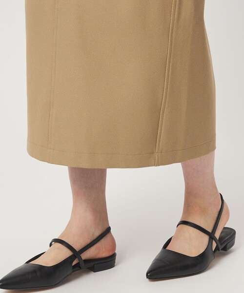 green label relaxing（グリーンレーベルリラクシング）の「【WEB限定】［size SHORT/TALLあり］オルマイ タイト スカート（スカート・レディース・ダークグレー/ベージュ/オフホワイト/ブラック/ブラウン・TALL/FREE/SHORT）」の12枚目の写真