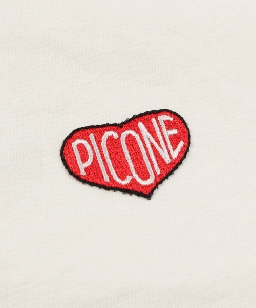 Picone CLUB（ピッコーネクラブ）の「裾刺繍UV速乾ジッププルオーバー（Tシャツ/カットソー・レディース・ホワイト/ライトグリーン/ブラウン/ネイビー・13号/11号/9号）」の14枚目の写真