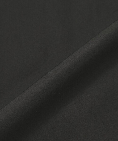 MACKINTOSH LONDON（マッキントッシュ ロンドン）の「【婦人画報4月号掲載】【ROSLEY/ロズリー】ウエザーコットンノーカラーショートコート（ノーカラーコート・レディース・ブルー系その他4/ブラック/ベージュ・38）」の14枚目の写真