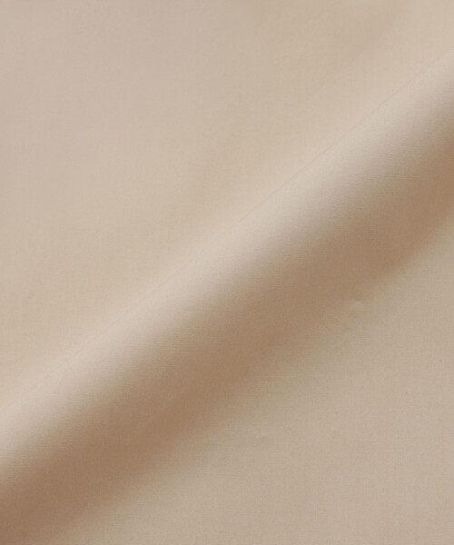 MACKINTOSH LONDON（マッキントッシュ ロンドン）の「【婦人画報4月号掲載】【ROSLEY/ロズリー】ウエザーコットンノーカラーショートコート（ノーカラーコート・レディース・ブルー系その他4/ブラック/ベージュ・38）」の16枚目の写真