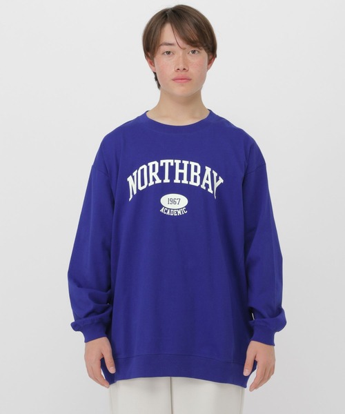 GLOBAL WORK(グローバルワーク)の「切り替えサマ見えロンT/AND YUA ANY/638784(Tシャツ/カットソー・キッズ・グレー系その他6/ブルー系その他4/ホワイト・SMALL/MEDIUM/LARGE)」の17枚目の写真