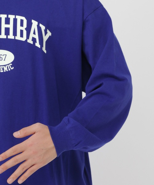 GLOBAL WORK(グローバルワーク)の「切り替えサマ見えロンT/AND YUA ANY/638784(Tシャツ/カットソー・キッズ・グレー系その他6/ブルー系その他4/ホワイト・SMALL/MEDIUM/LARGE)」の10枚目の写真