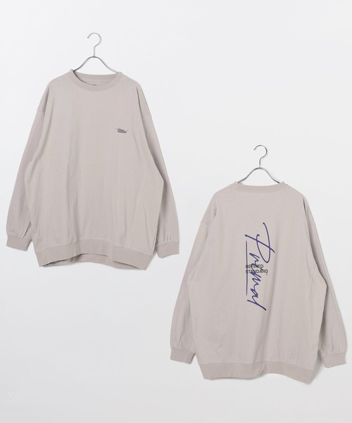 GLOBAL WORK(グローバルワーク)の「切り替えサマ見えロンT/AND YUA ANY/638784(Tシャツ/カットソー・キッズ・グレー系その他6/ブルー系その他4/ホワイト・SMALL/MEDIUM/LARGE)」の13枚目の写真