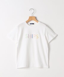 SHIPS | SHIPS KIDS:80~90cm / SHIPS ロゴ 半袖Tシャツ(Tシャツ/カットソー)